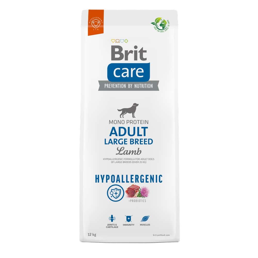 Brit Care Hundafóður Hypoallergenic Adult Large Breed, 3 Kg