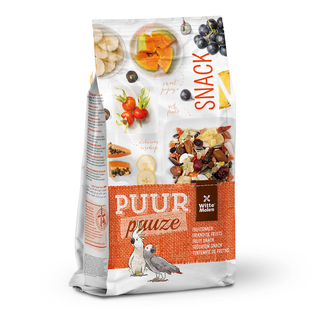 PUUR pauze Snack Muesli Parrot Fruit