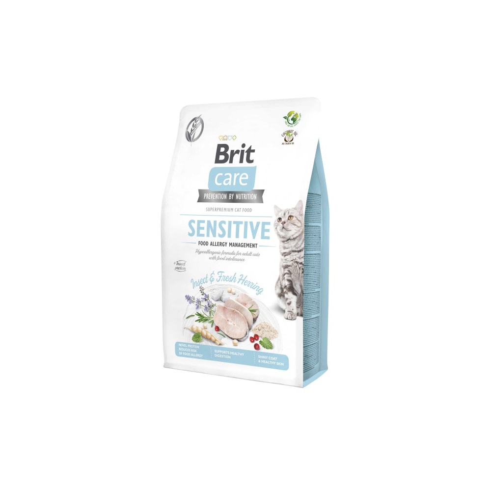 Brit Care Kattafóður Grain-Free Insect. 2 Kg