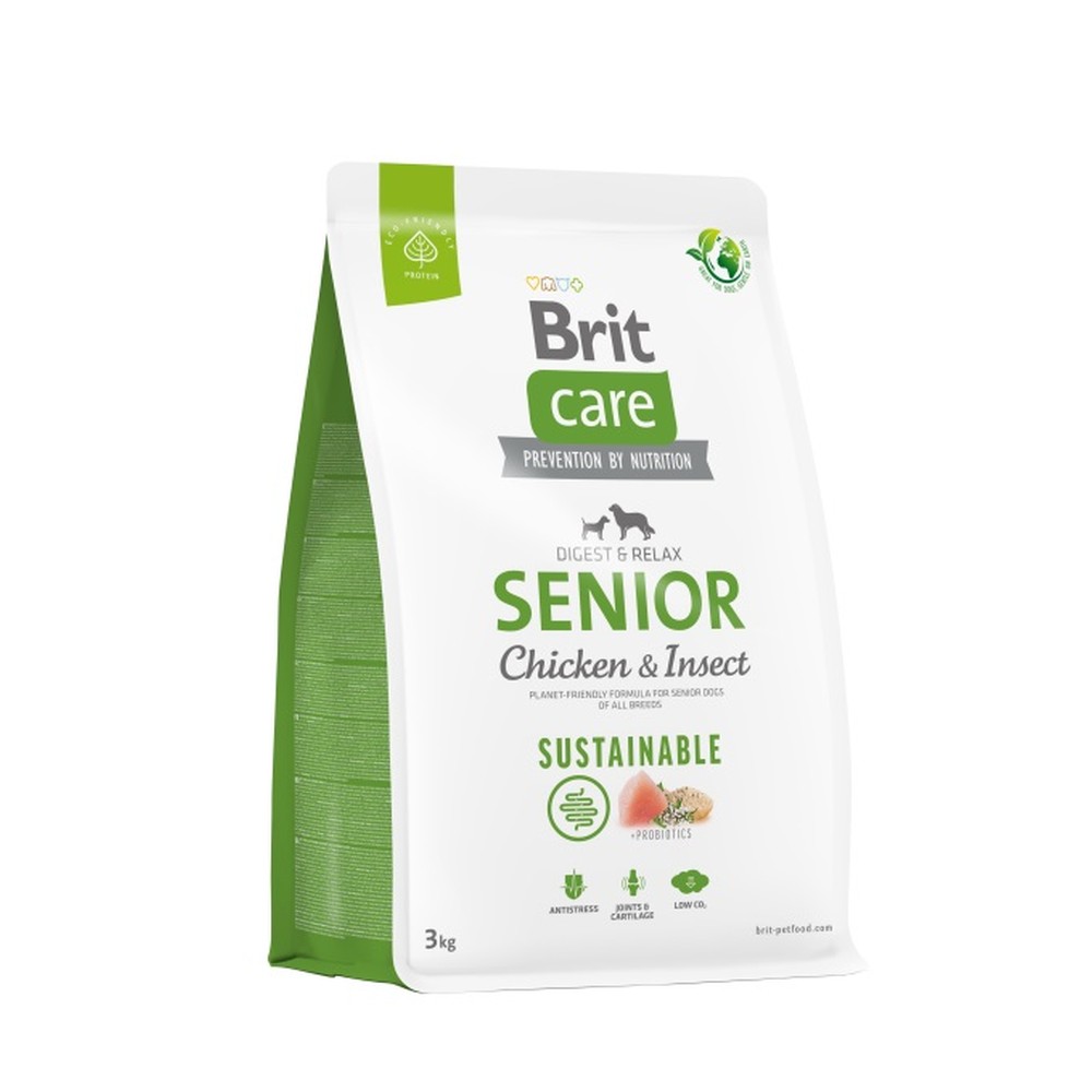 Brit Care Hundafóður Sustainable Senior, 3 Kg