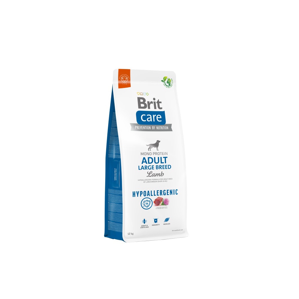 Brit Care Hundafóður Hypoallergenic Adult Large Breed, 12Kg