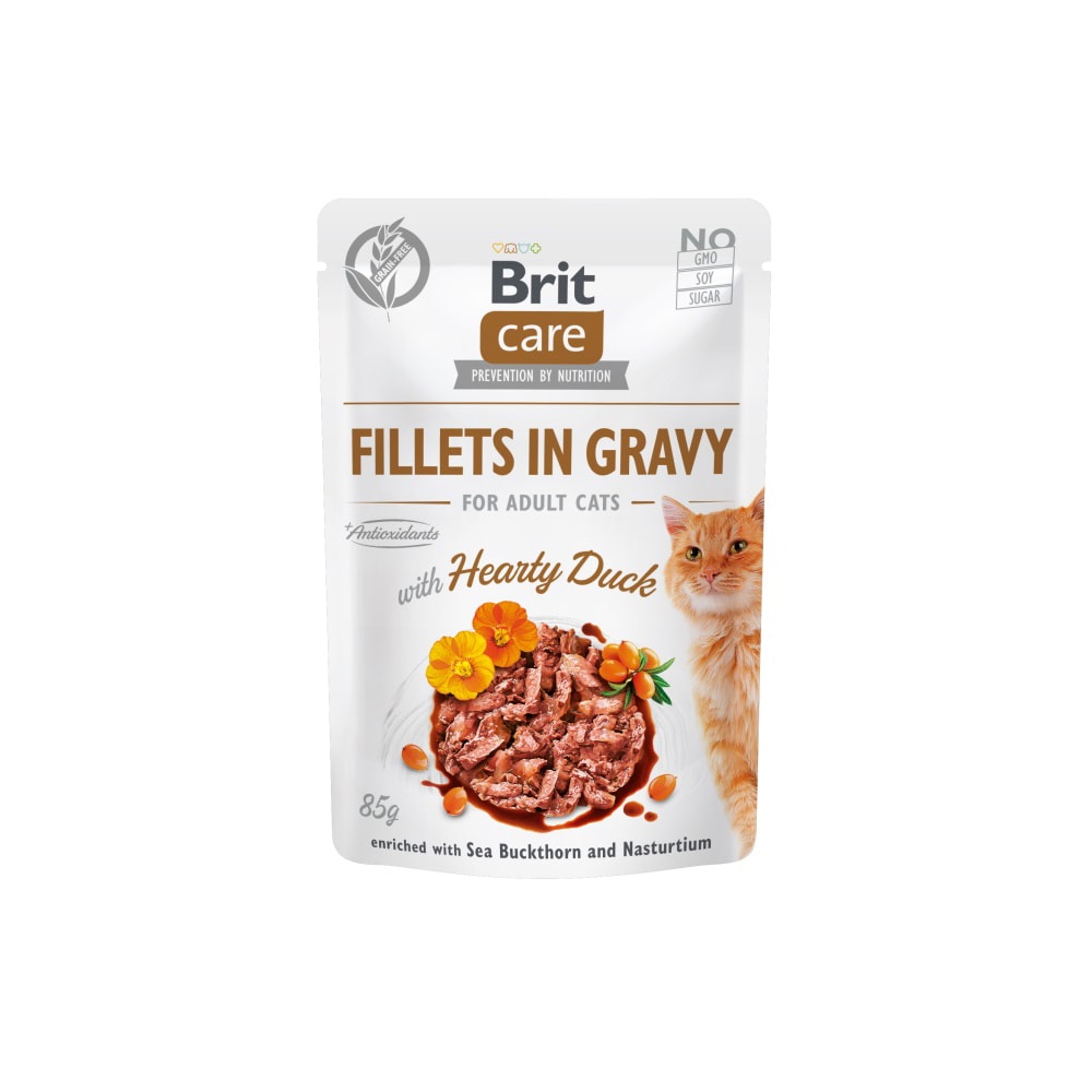 Brit Care Pouches með andakjöti – Fullorðnir 85g