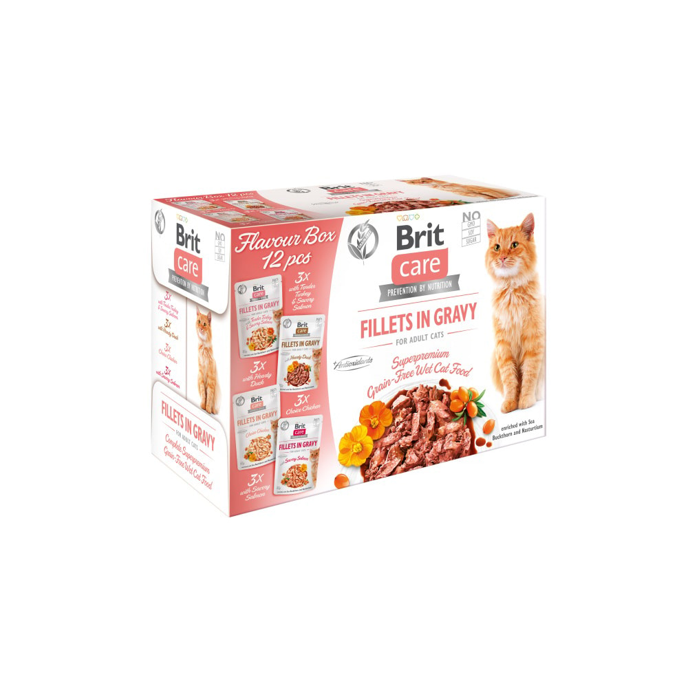 Brit Ccat Flavour Box 3×4 1020 g