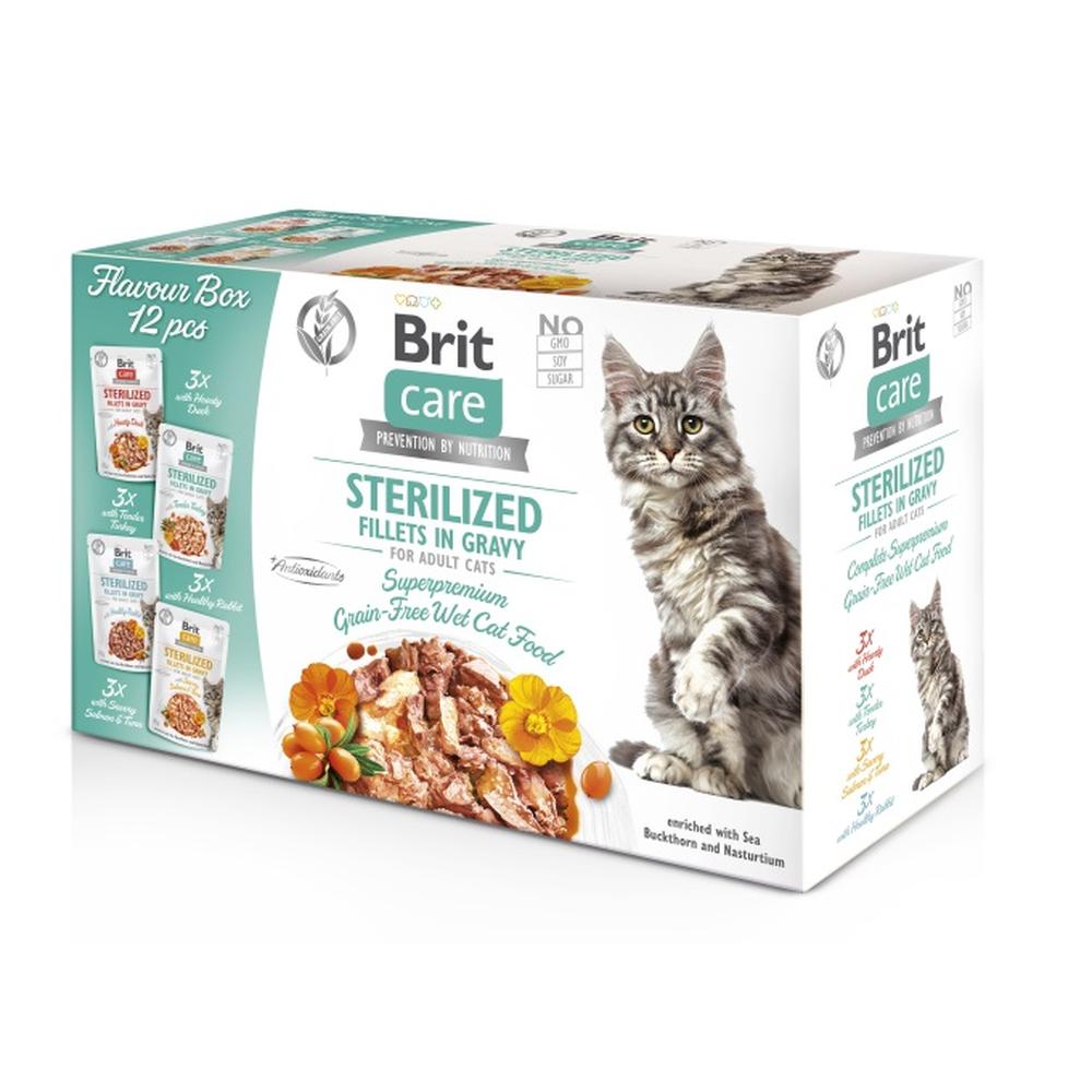 BCC Flavour Box Sterilized Fillet in Gravy, 12*85 g