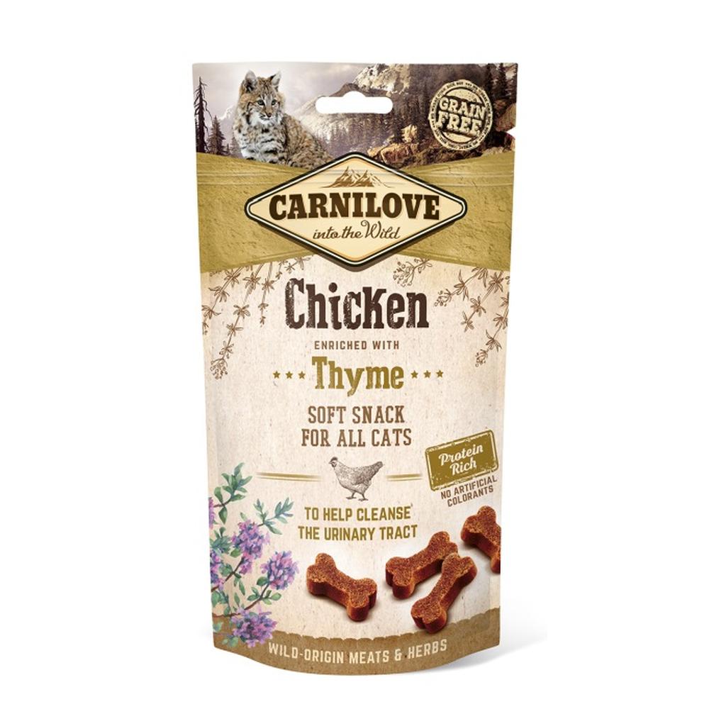 Carnilove Cat Semi Moist Snack Chicken enriched with Thyme 50 g