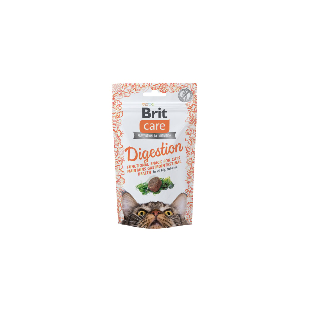Brit Care Cat Funct. Snack Digestion Tuna 50g