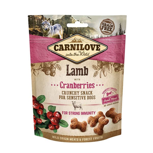 Carnilove Dog Crunchy Snack Lamb with Cranberries 200 g