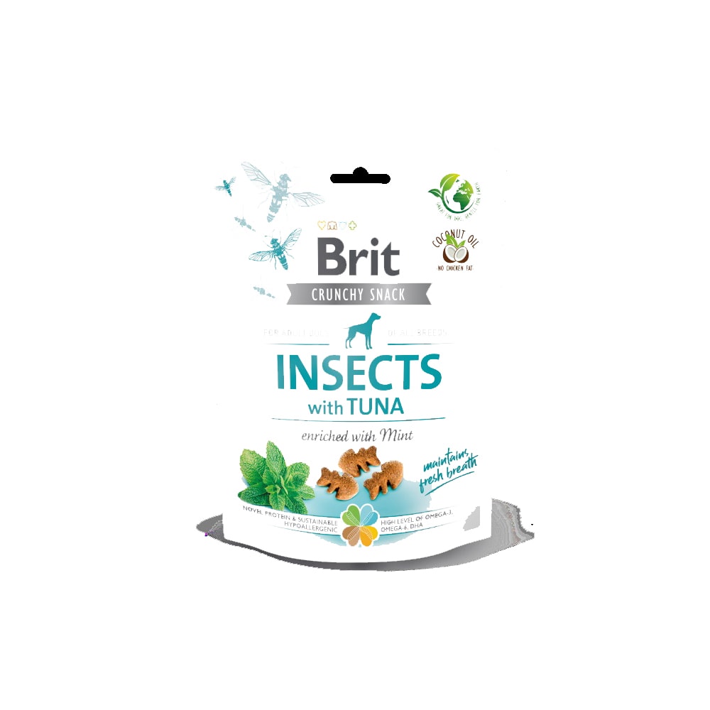 Brit Care Dog Crunchy Cracker. Insects With Tuna 200G