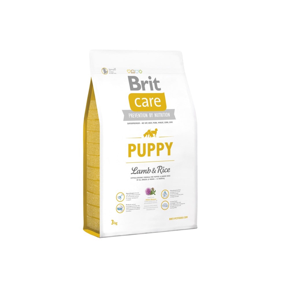 Brit Care Puppy Lamb & Hrísgrjón 3Kg