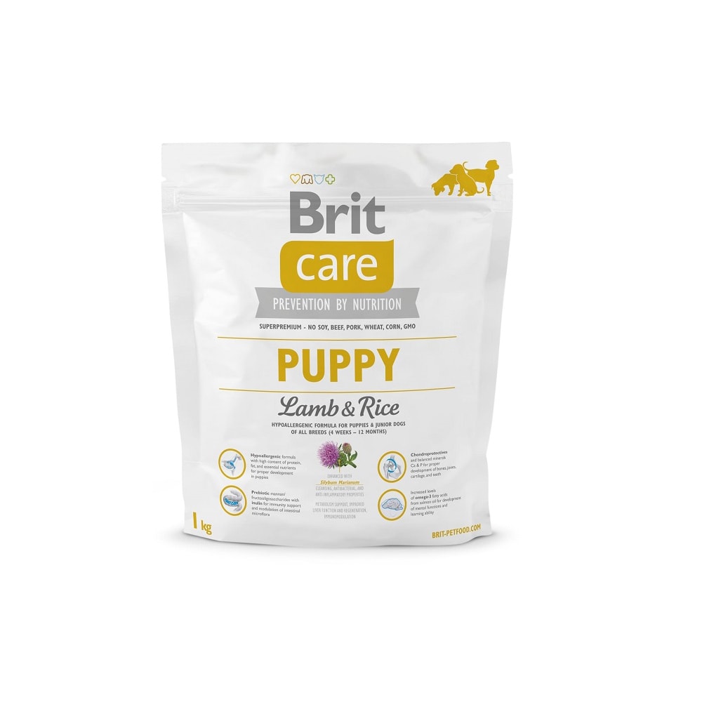 Brit Care Puppy Lamb & Hrísgrjón 1Kg