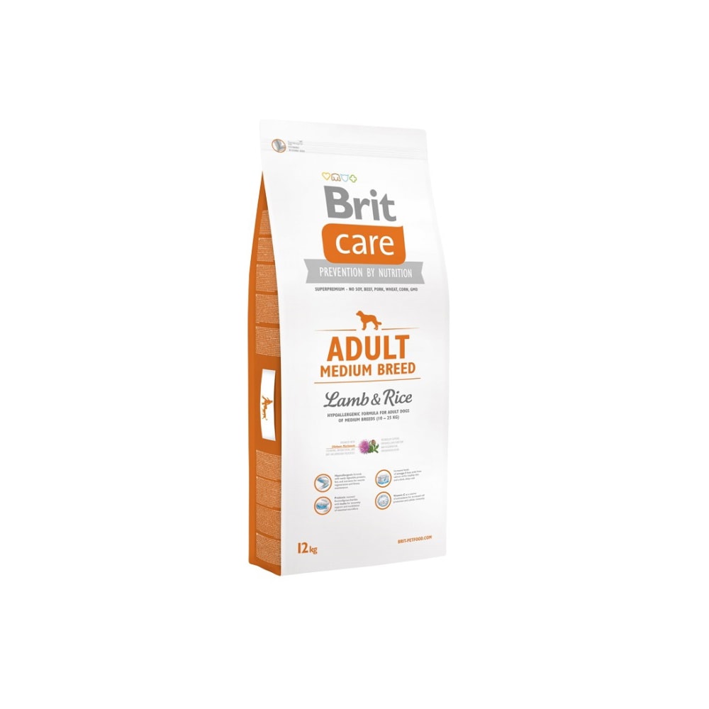 Brit Care Adult M Lamb & Hrísgrjón 12Kg