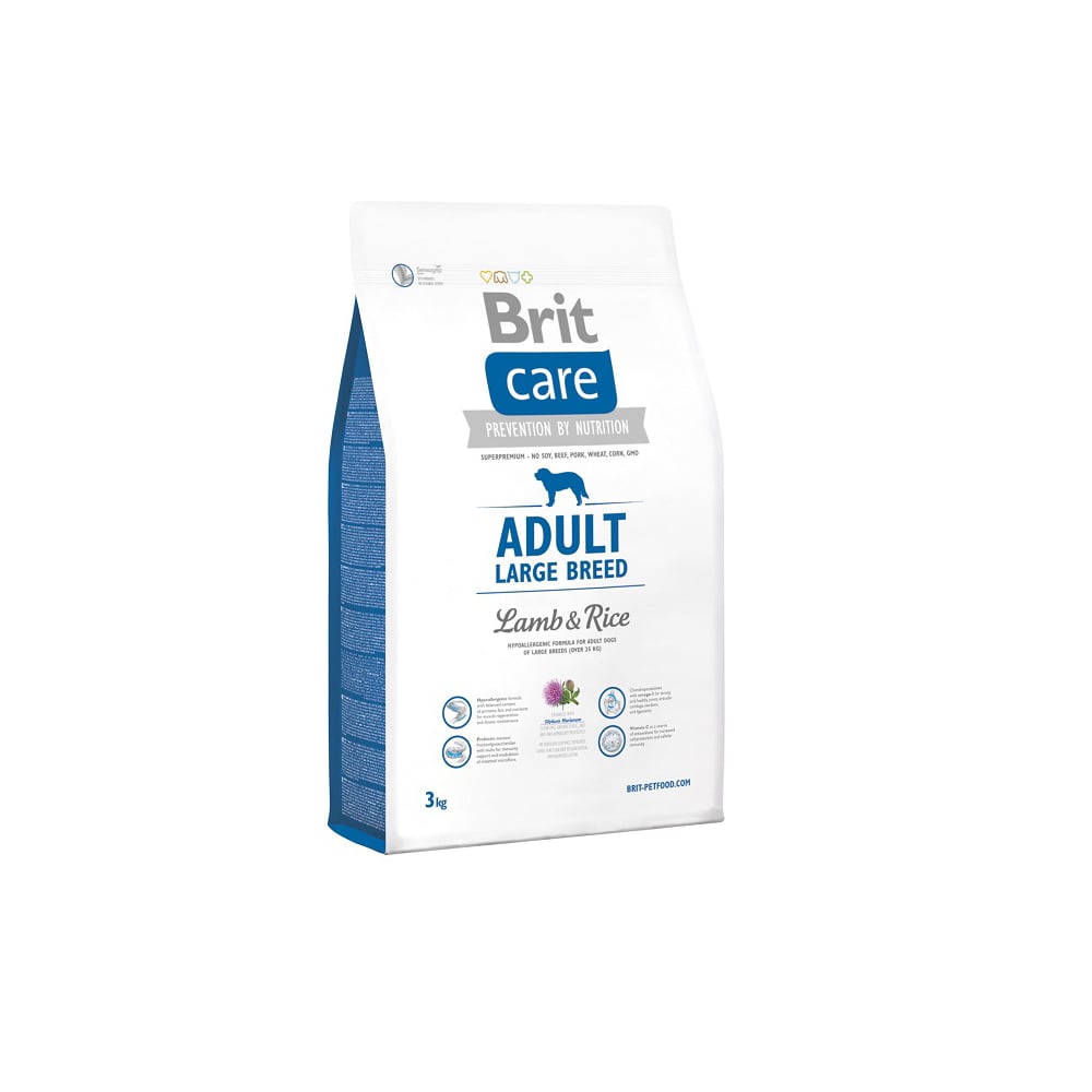 Brit Care Adult L Lamb & Hrísgrjón 3Kg