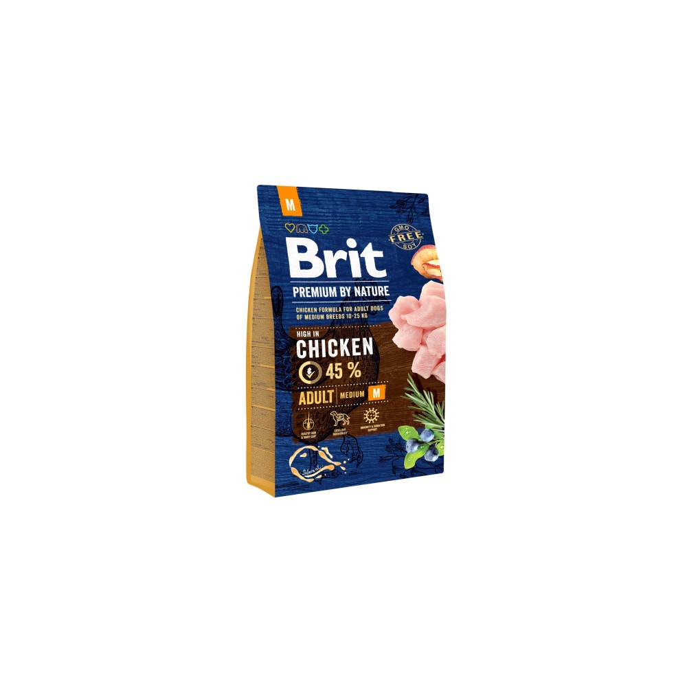 Brit Pbn Adult M – 3Kg