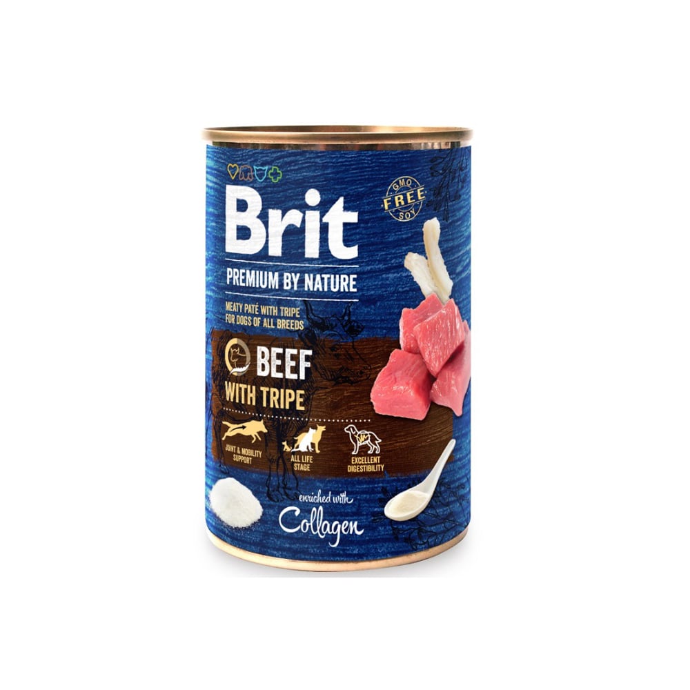Brit Bpn Nautakjöt með Vömbum Dós 400 g