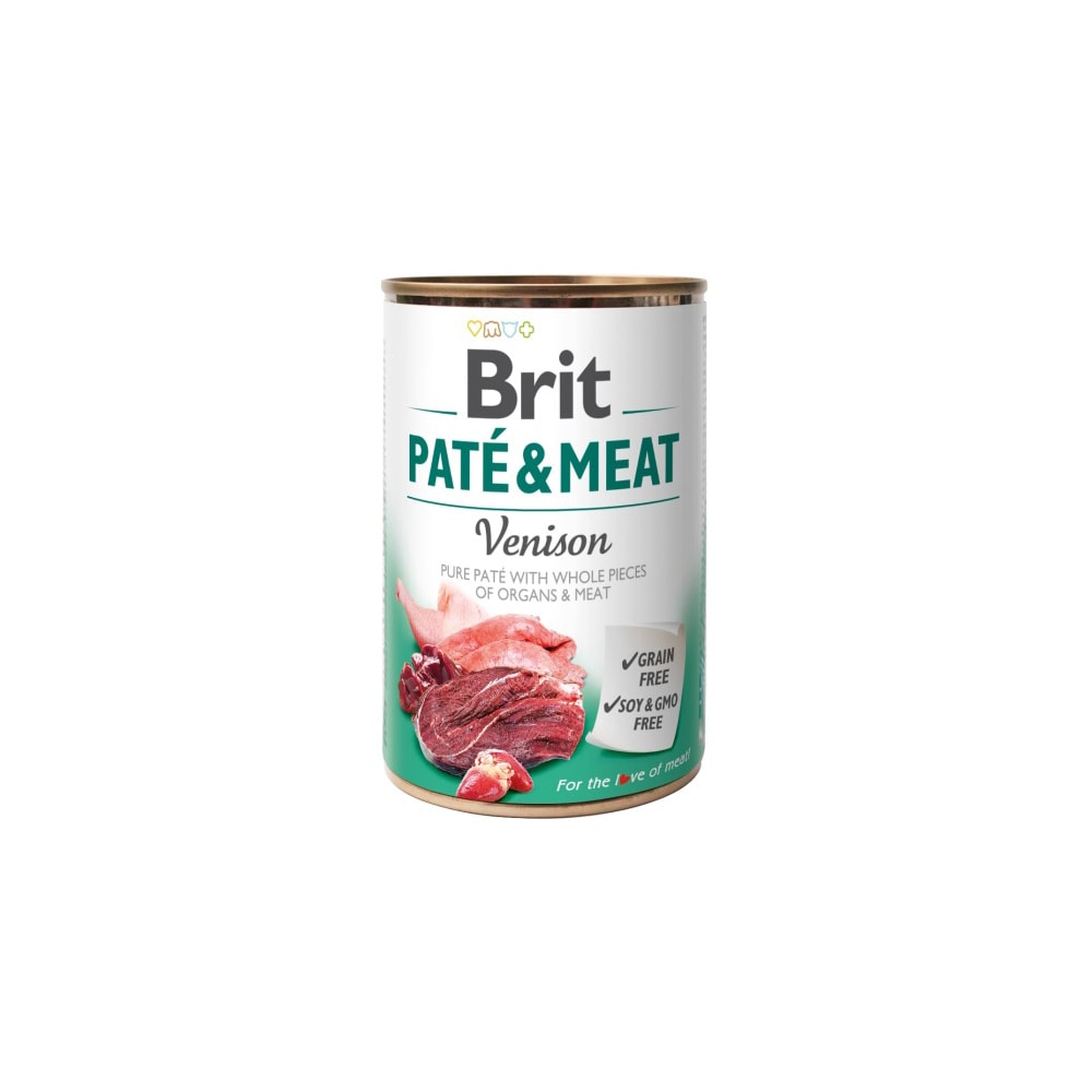 Brit Care Paté & Meat Dádýrakjöt 400 g