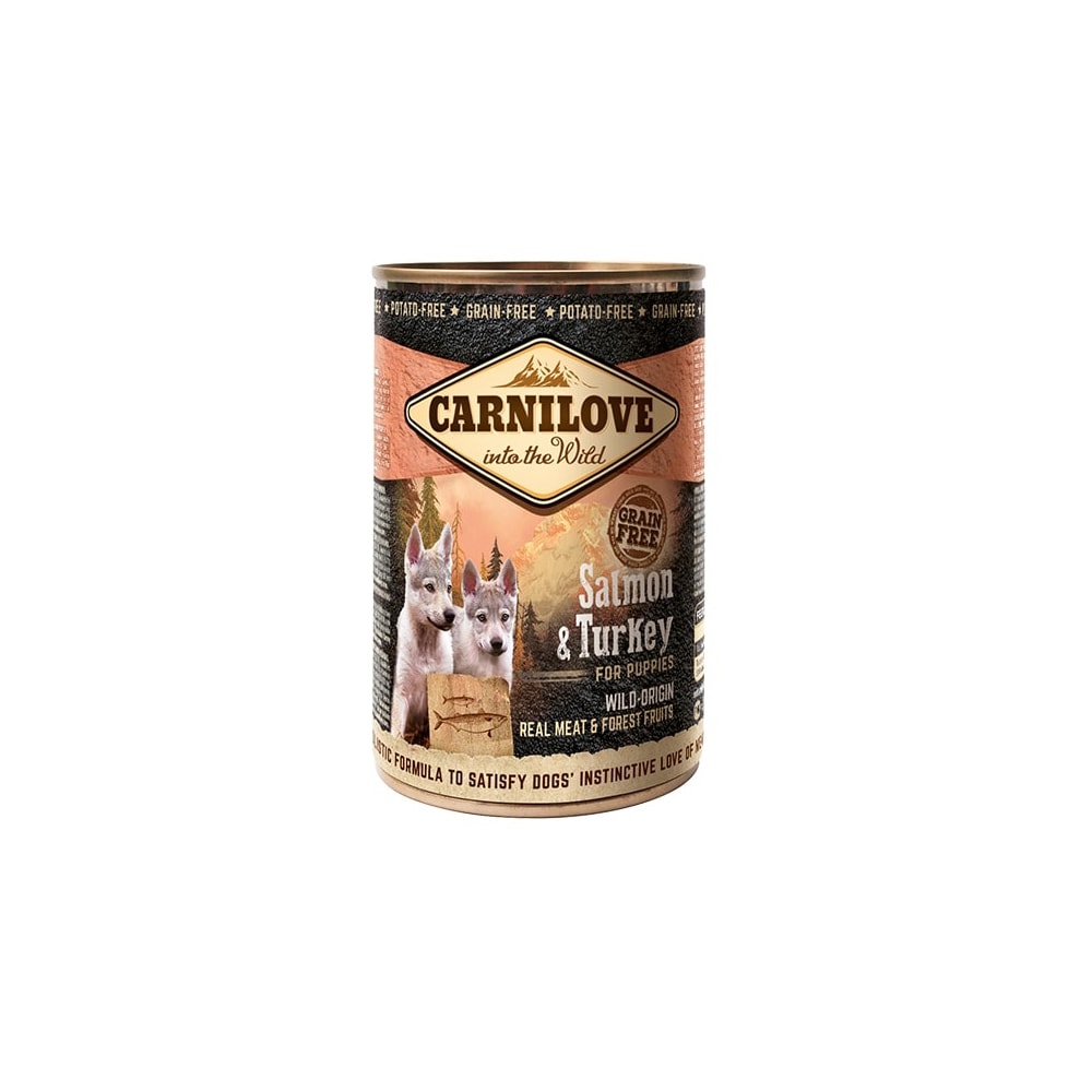 Carnilove Lax & Kalkúnn fyrir Hvolpa 400g