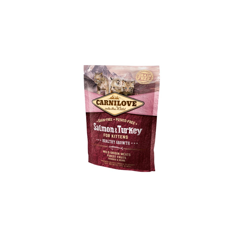 Carnilove Kattafóður Lax & Kalkúnn Kittens 400G