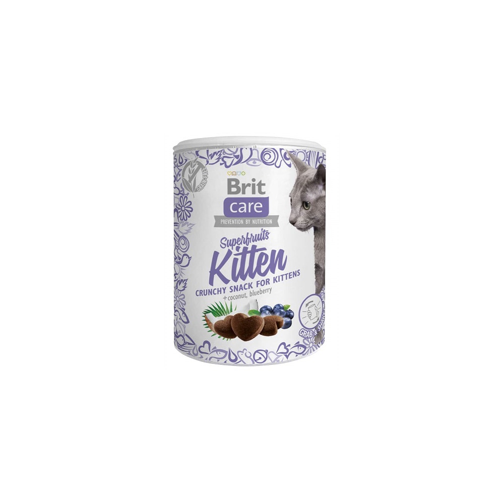 Brit Care Cat Snack Superfruits Kitten 100g