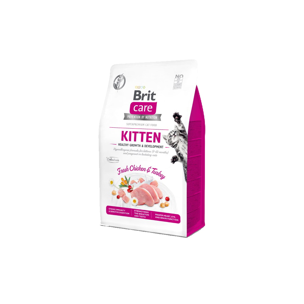 Brit CKattafóður Kitten Gf Healthy Growth 400G