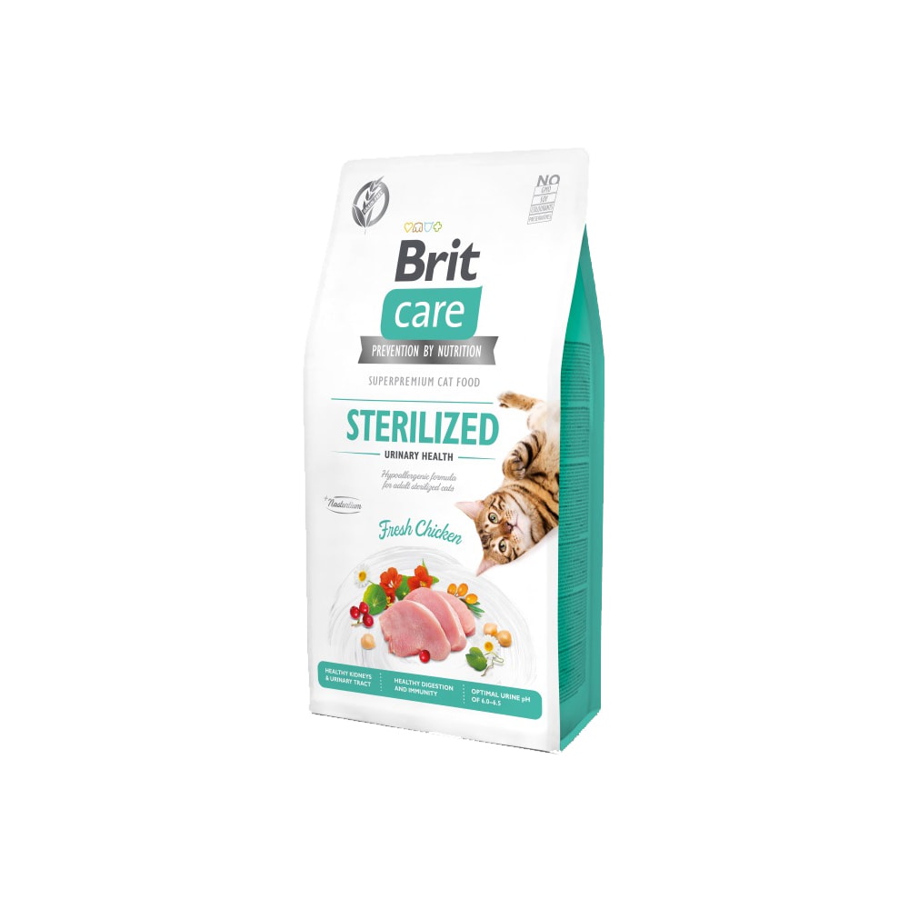 Brit CKattafóður Gf Sterilized Urinary Health 7Kg