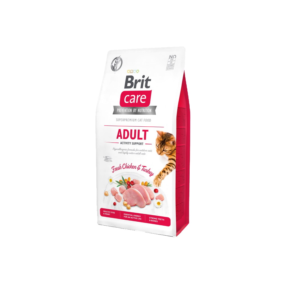 Brit CKattafóður Gf Adult Activity Support 7Kg