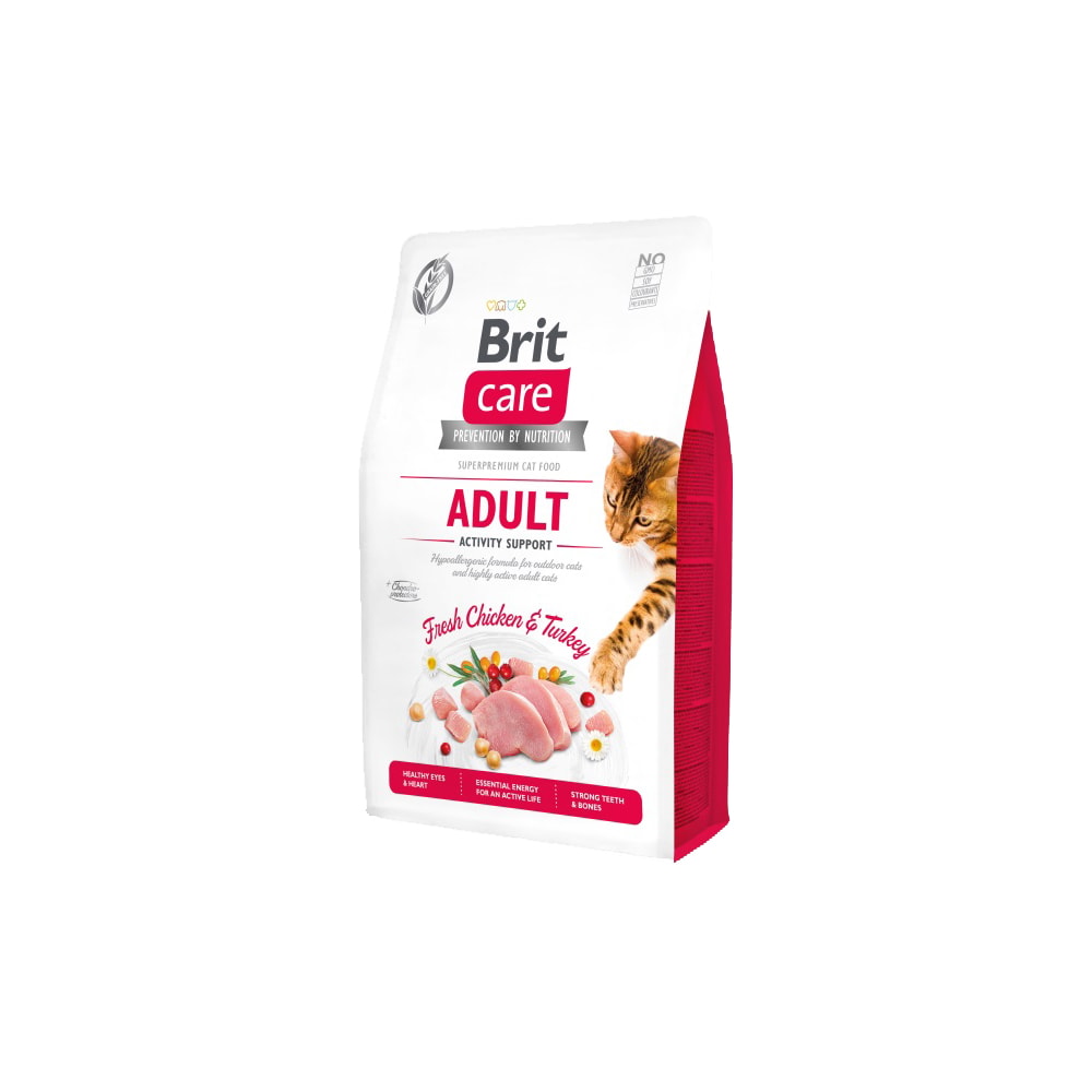 Brit CKattafóður Gf Adult Activity Support 2Kg