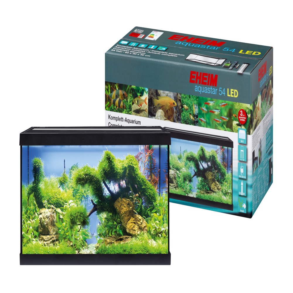 Eheim Aquastar 54 Led Aquarium Set Black