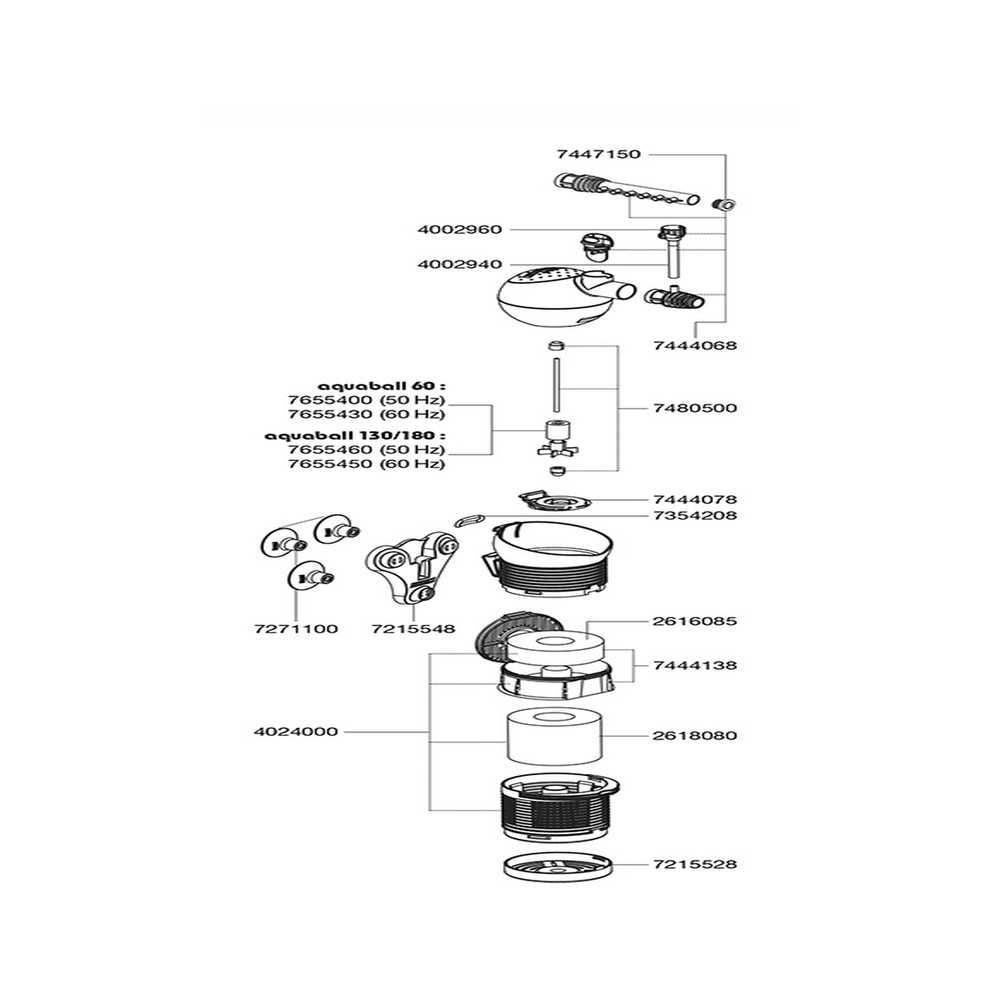 Eheim Holder F. Aquaball/Biopower