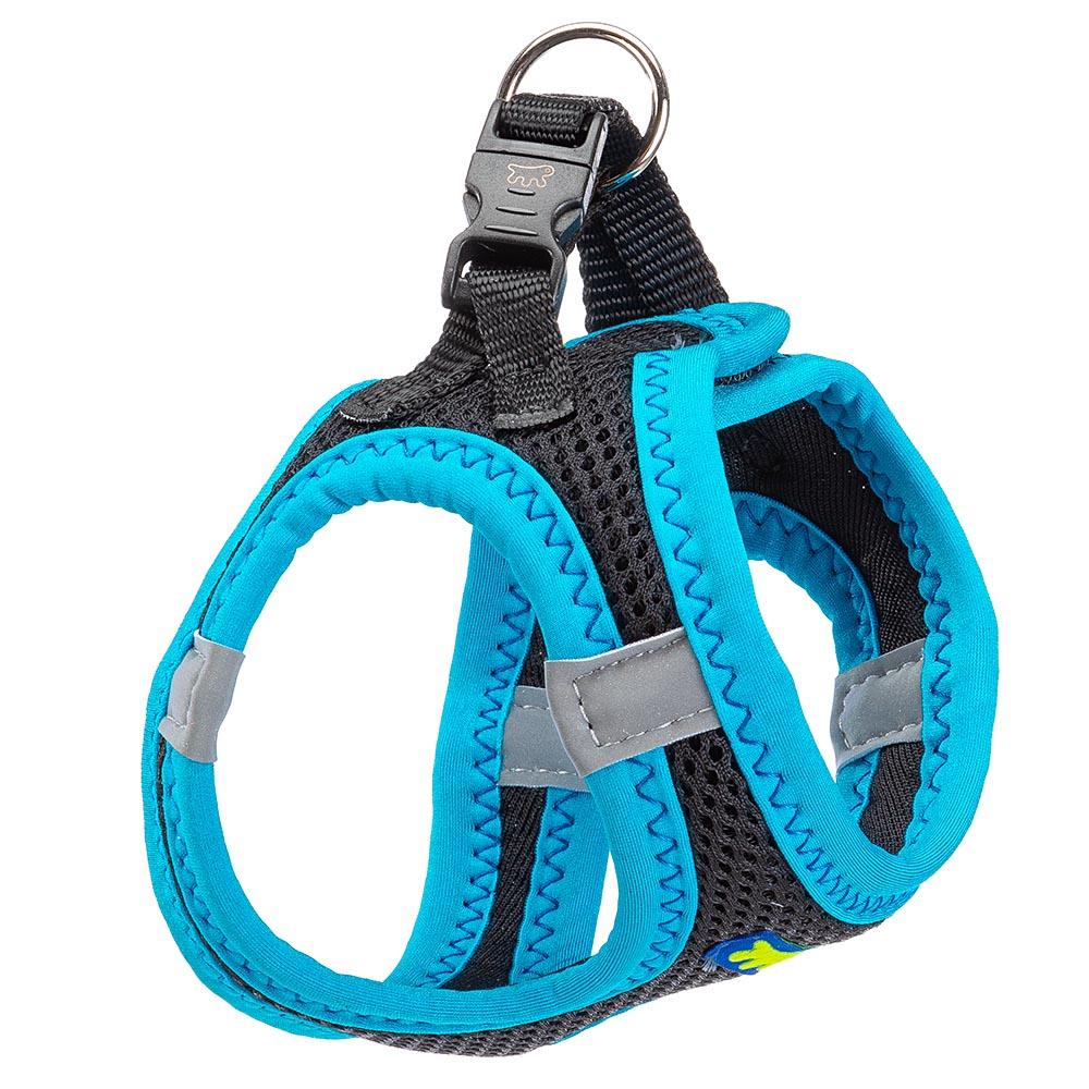 KAORI P XXXS HARNES.Svart/BLUE