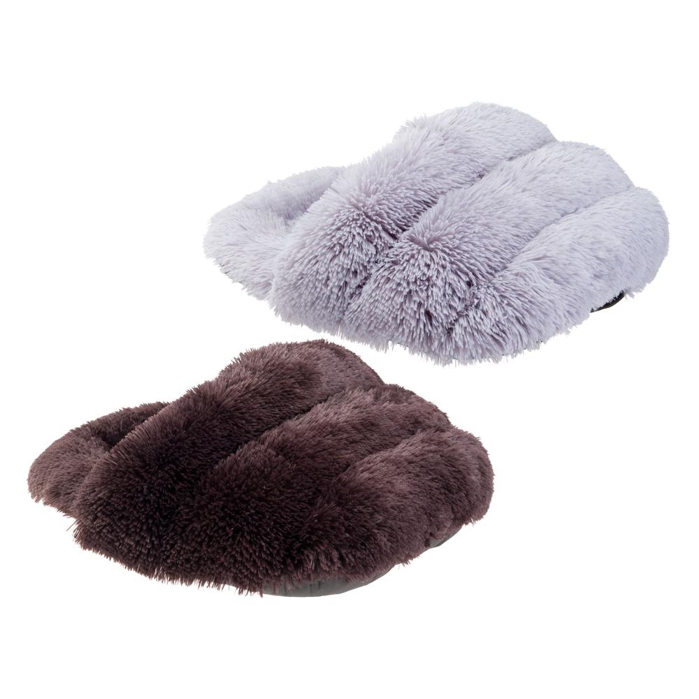 SLIPPER CUSHION BROWN-GREY