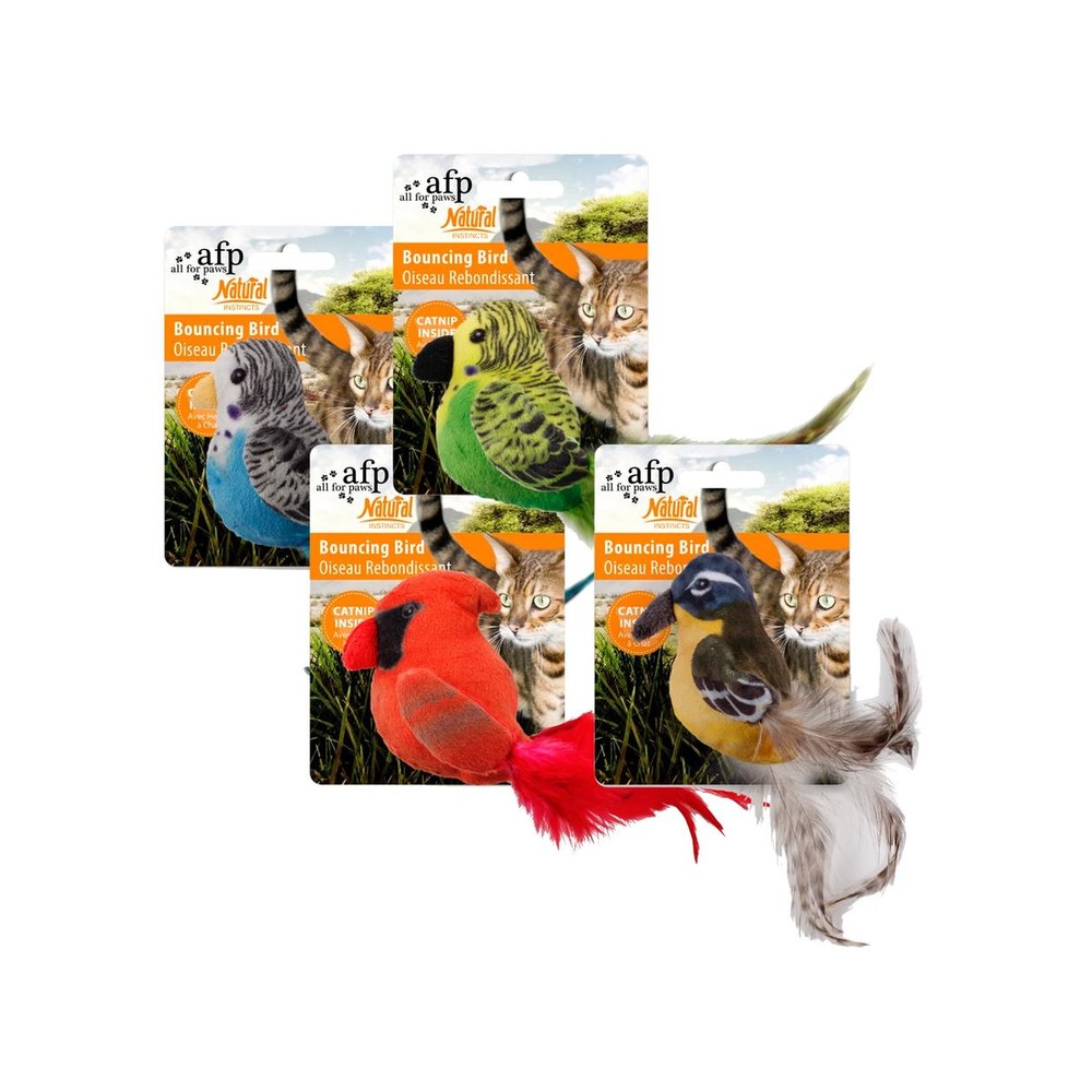AFP Naturel Bouncing Birds assorted