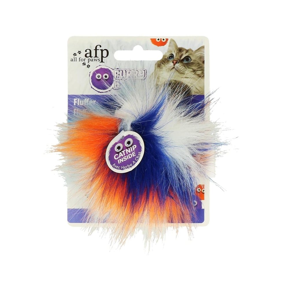 AFP Furry Fluffy Ball Orange