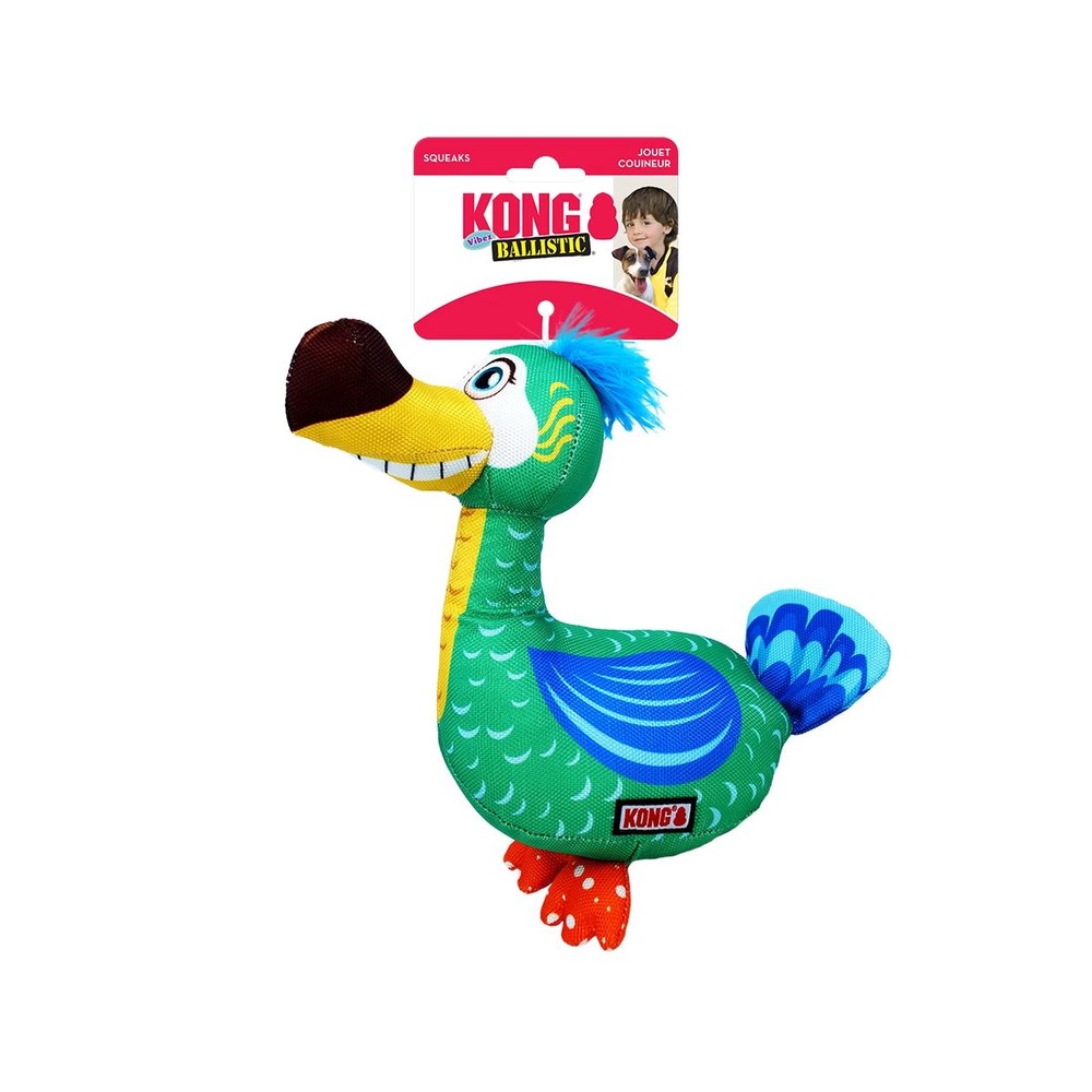 Kong Ballistic Vibez Birds Assorted Md/Lg
