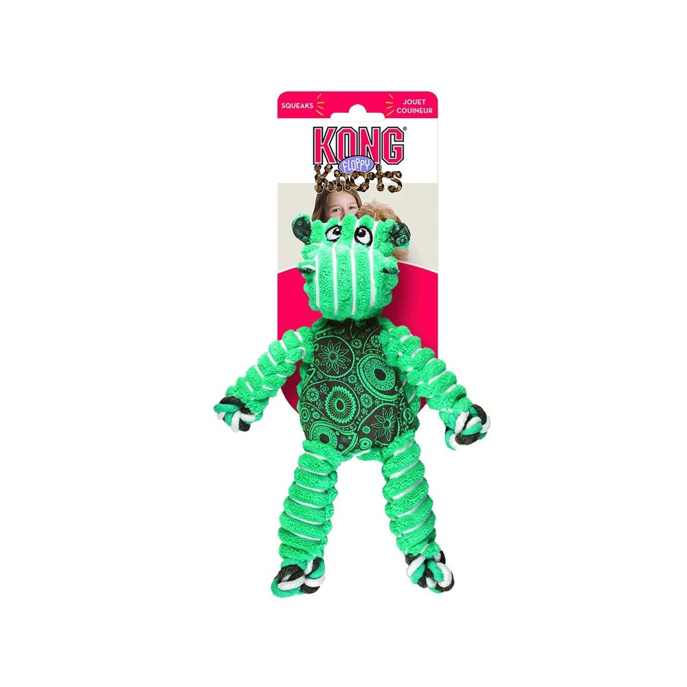 Kong Floppy Knots Hippo Medium/Large