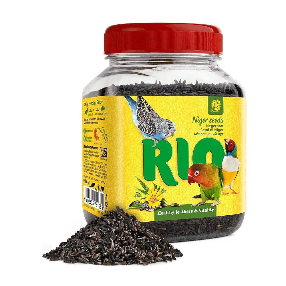 RIO nígerfræ, nammi fyrir alla fugla – 250 g