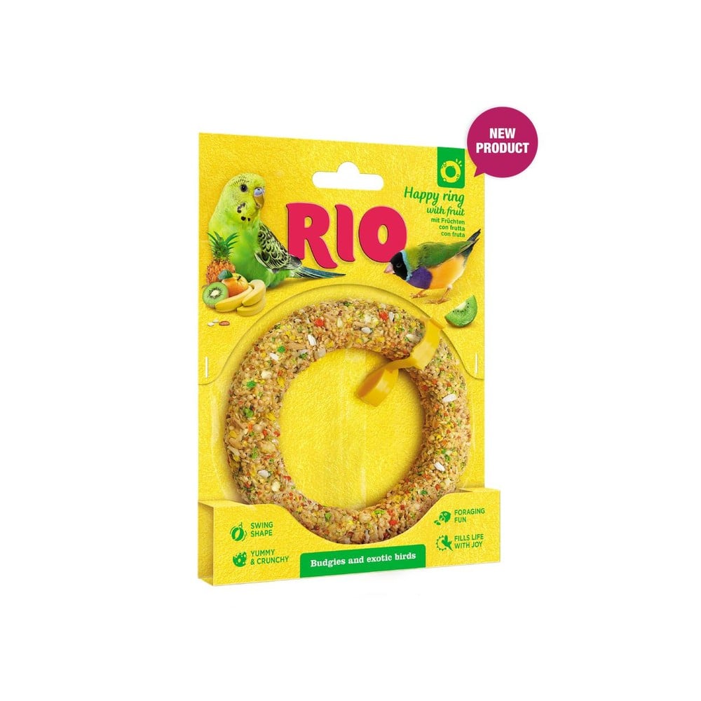 RIO Happy ring for budgies and exotic birds 80g