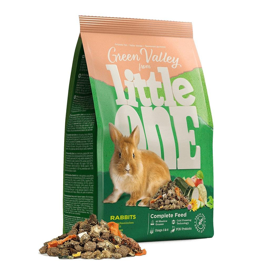 Little One Green Valley Fyrir Kanínur 15 Kg