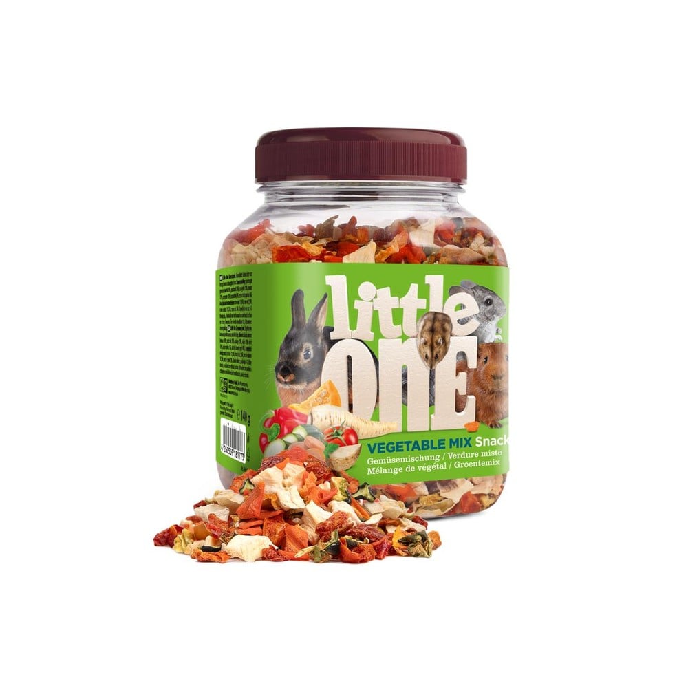 Little One Vegetable mix. Snack for all small mammals, 140 g