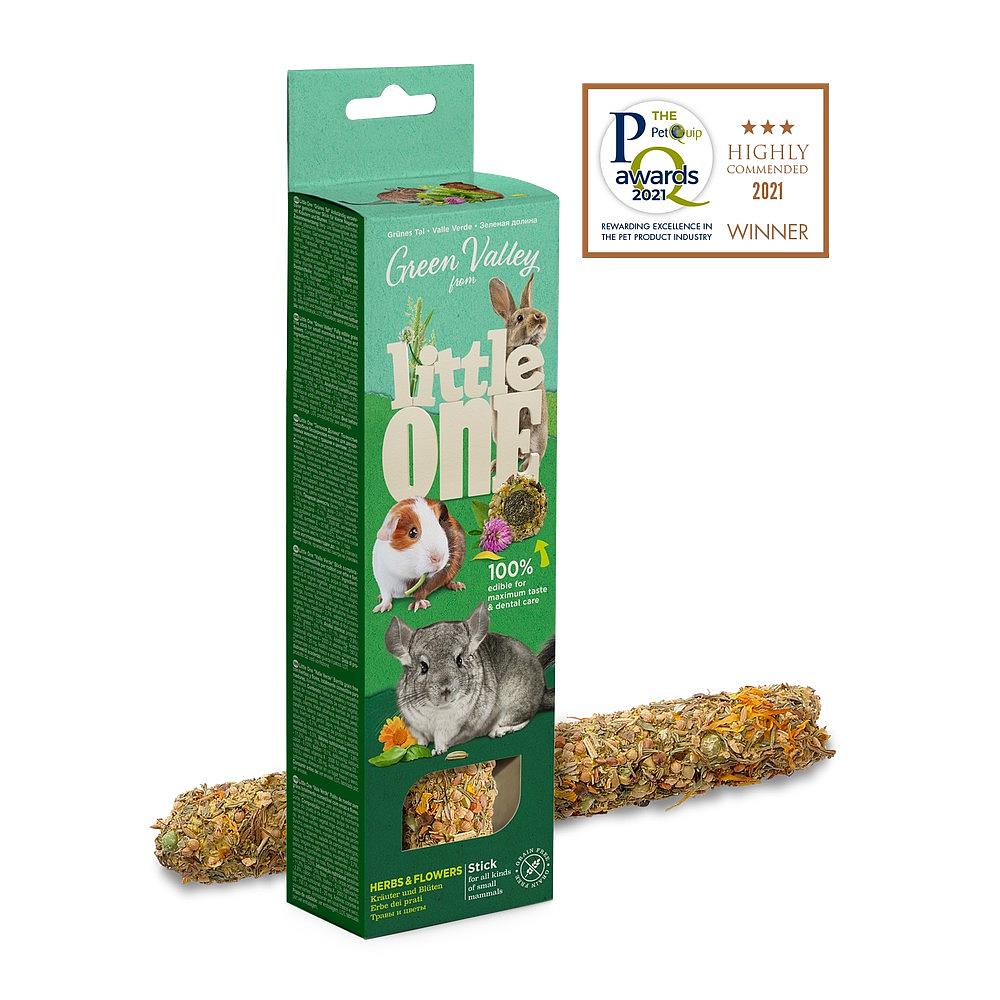Little One „Green Valley“Sticks With Herbs And Flowers, 1Х160 G