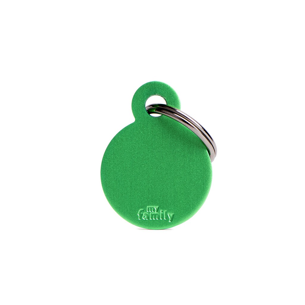 Small Round Aluminum Green