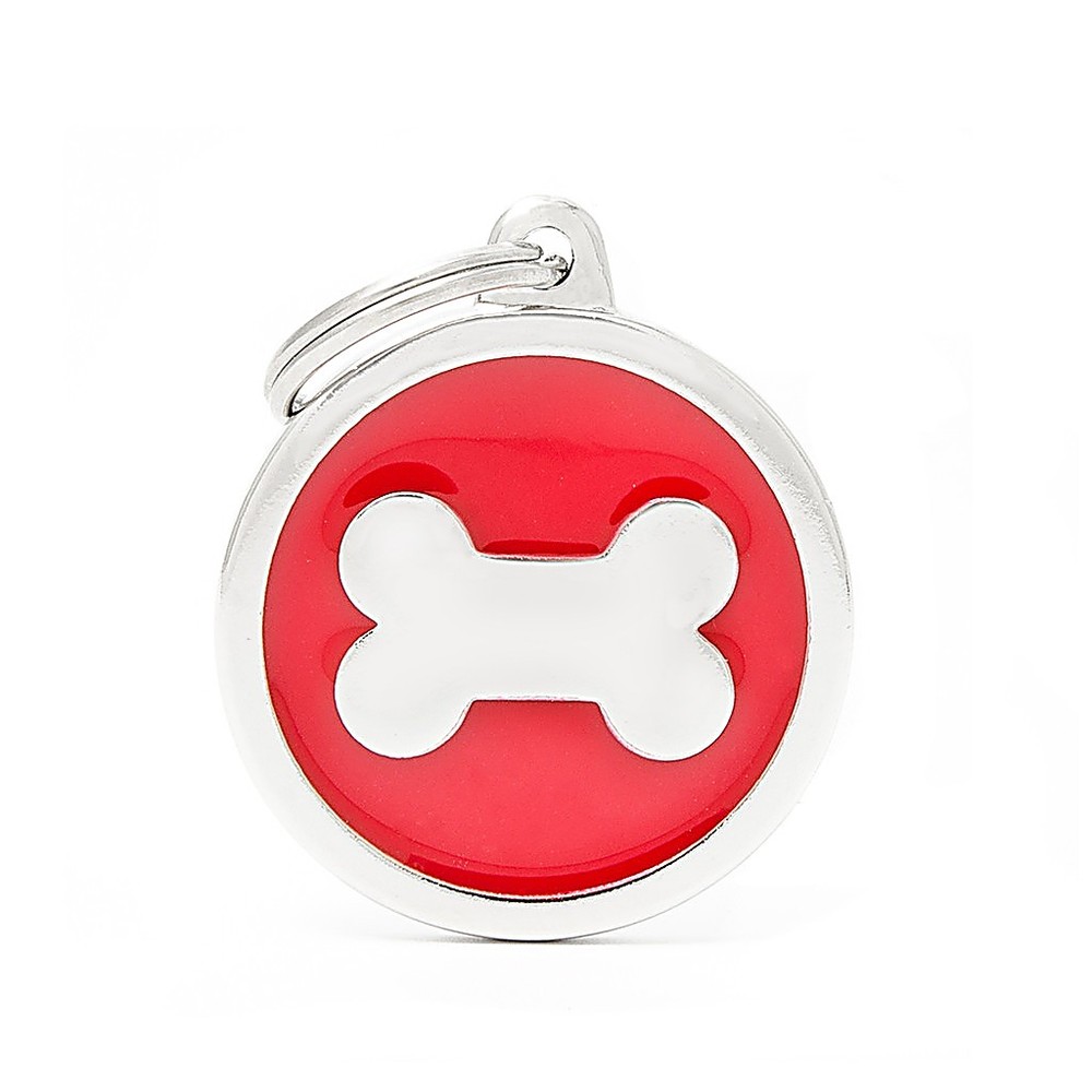 Red Big Circle Bone