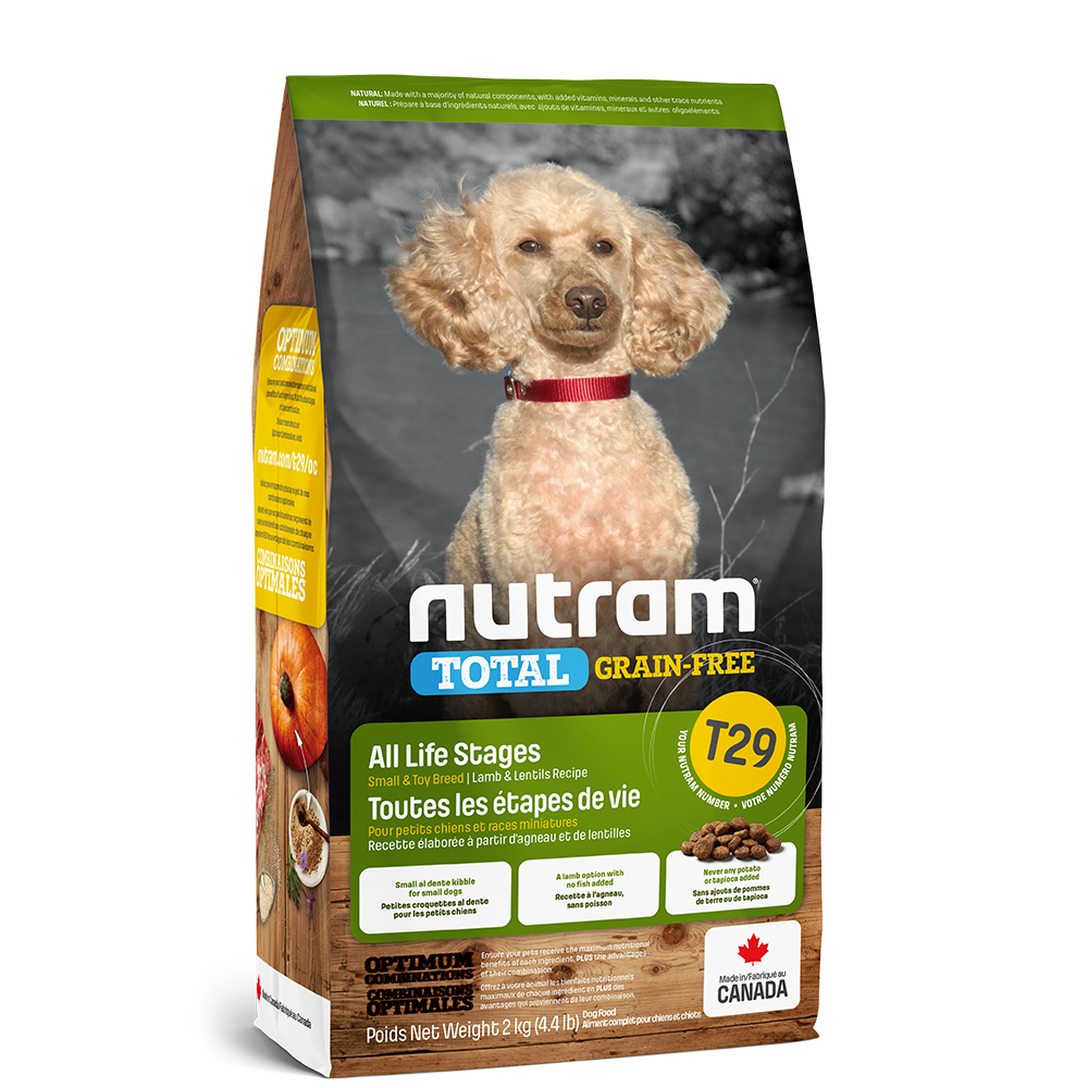 T29 Nutram Lamb And Lentils Smáhundar 5,4 Kg