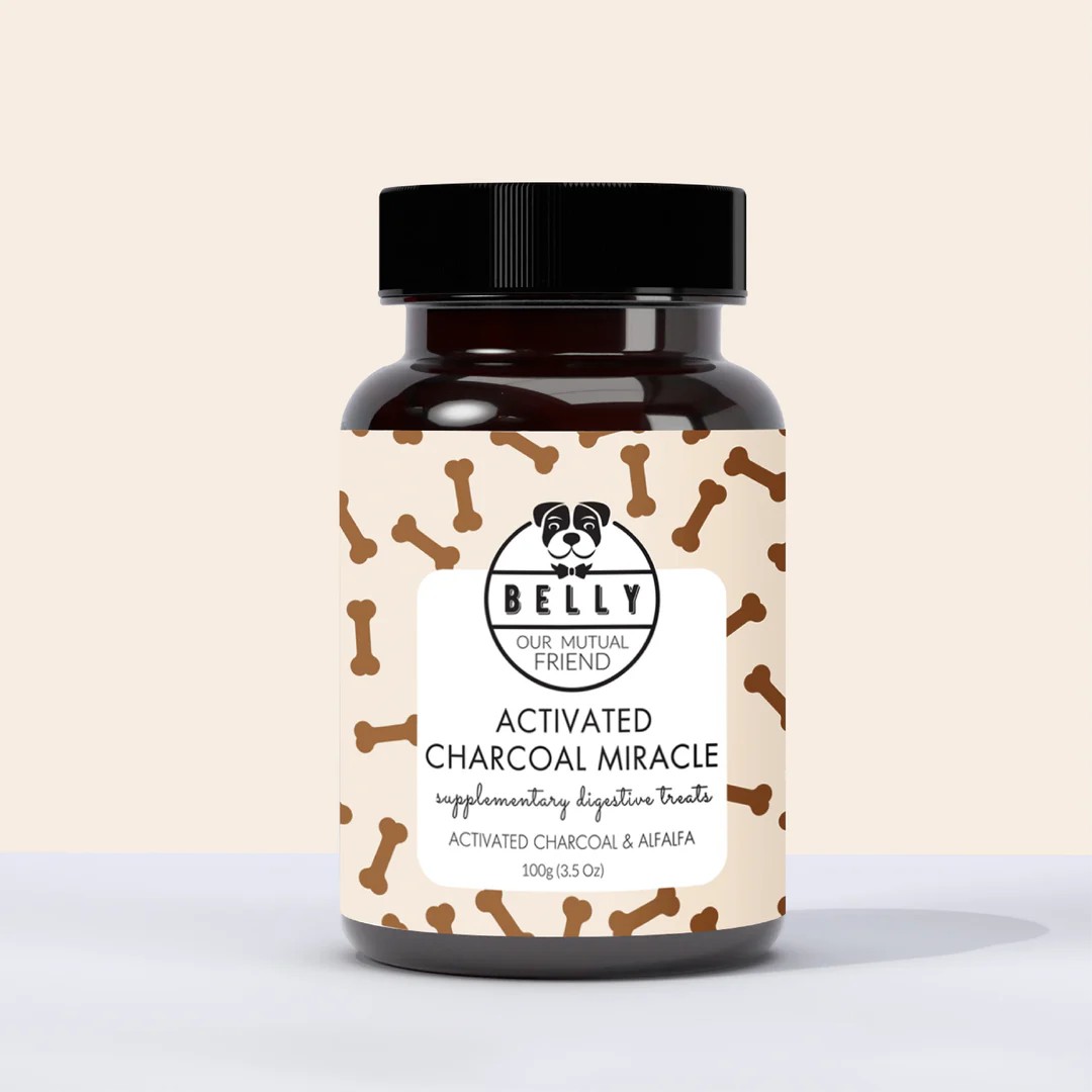 Activated charcoal fæðubótarnammi