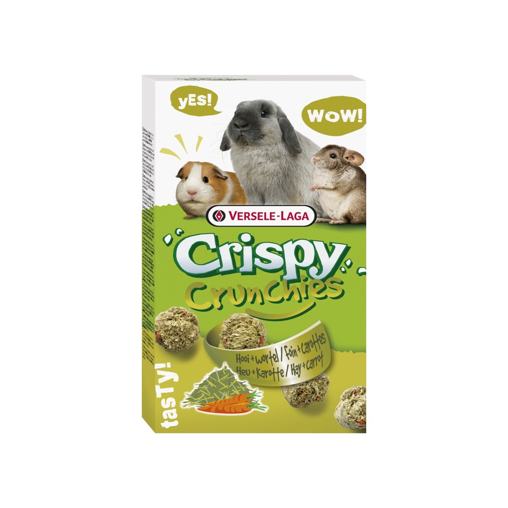 Crispy crunchies Hey og Gulrót 75g