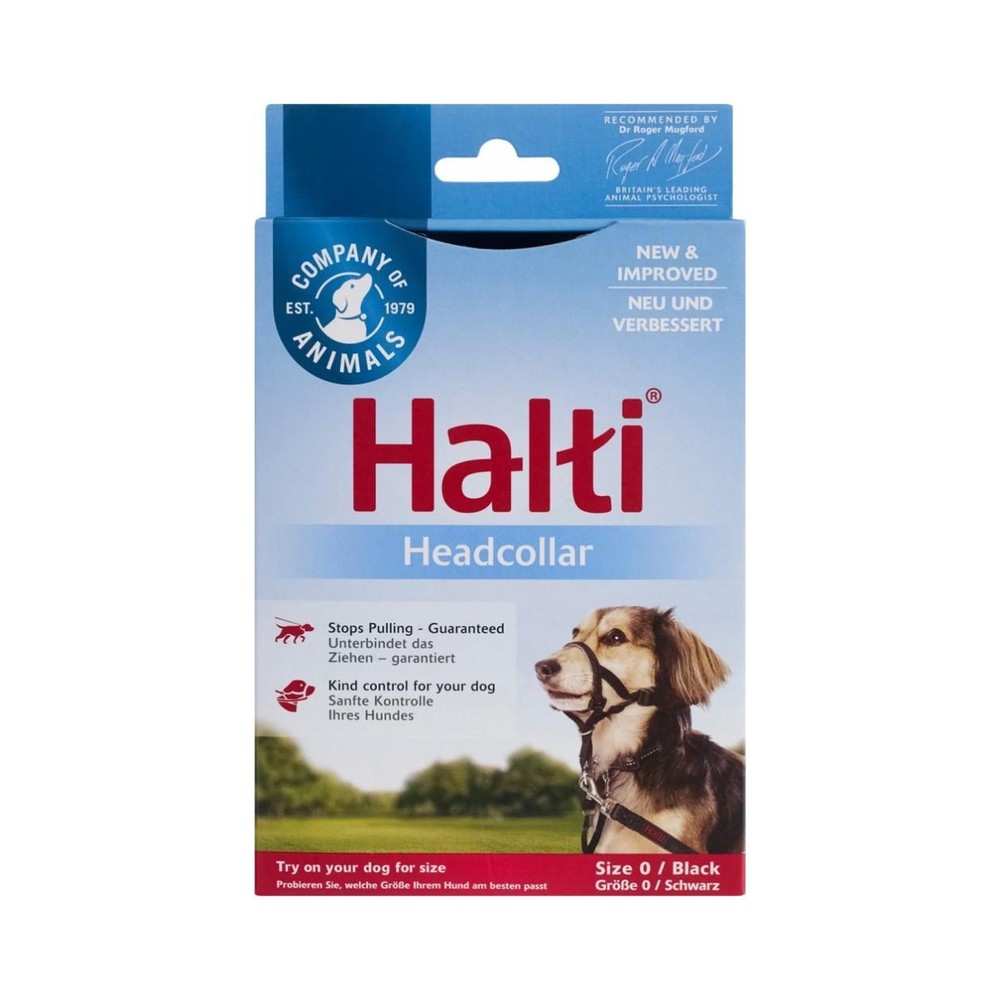 Halti Headcollar Black Str.0 29-36Cm N D24