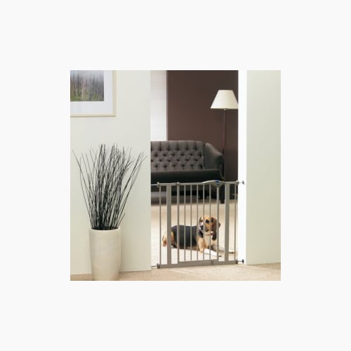 Dog Barrier With Lattice 75Cm Grey