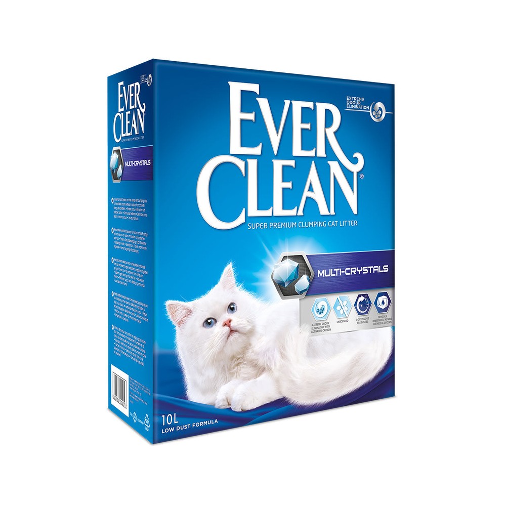 Ever Clean Kattasandur –  Multi-Crystals Cat 10L