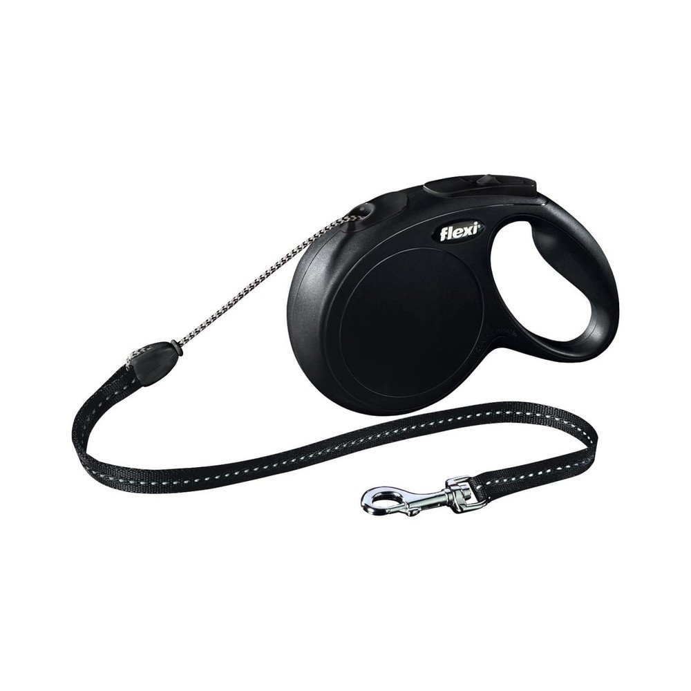 Flexi New Classic M 8 m Svart