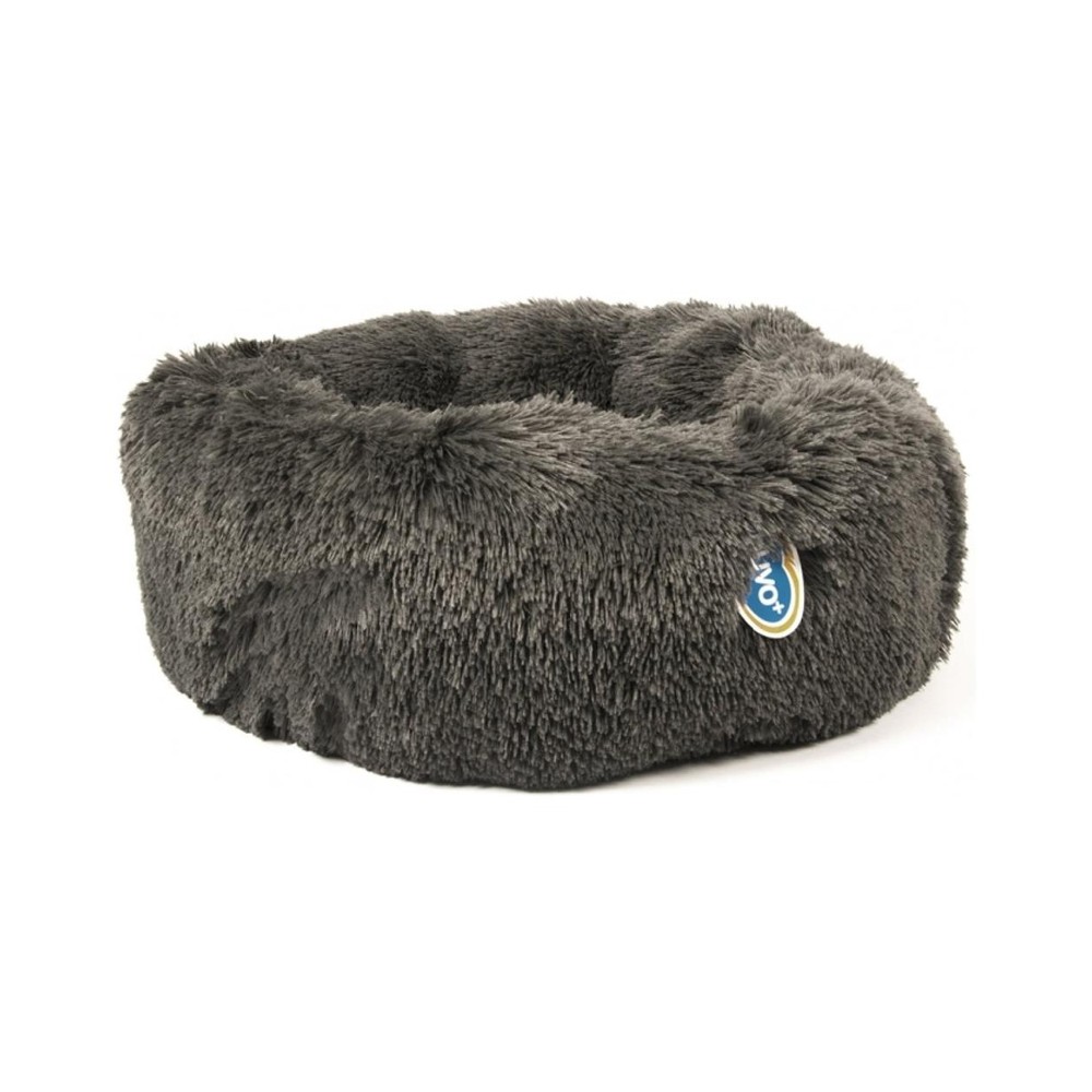 Long Fur Pet Bed 55X30X17Cm Grey