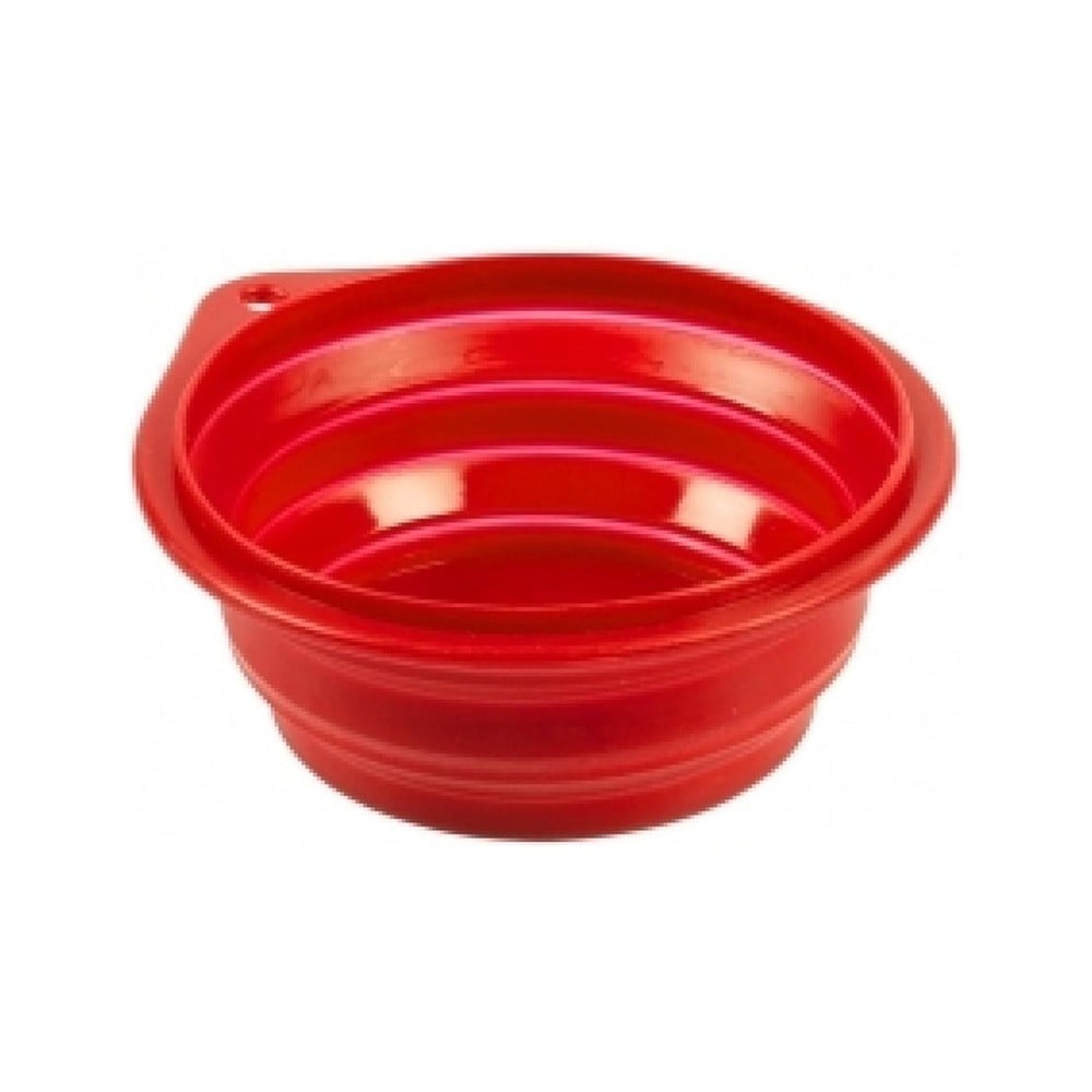 Silicone Travel Bowl 250Ml – 11Cm Red